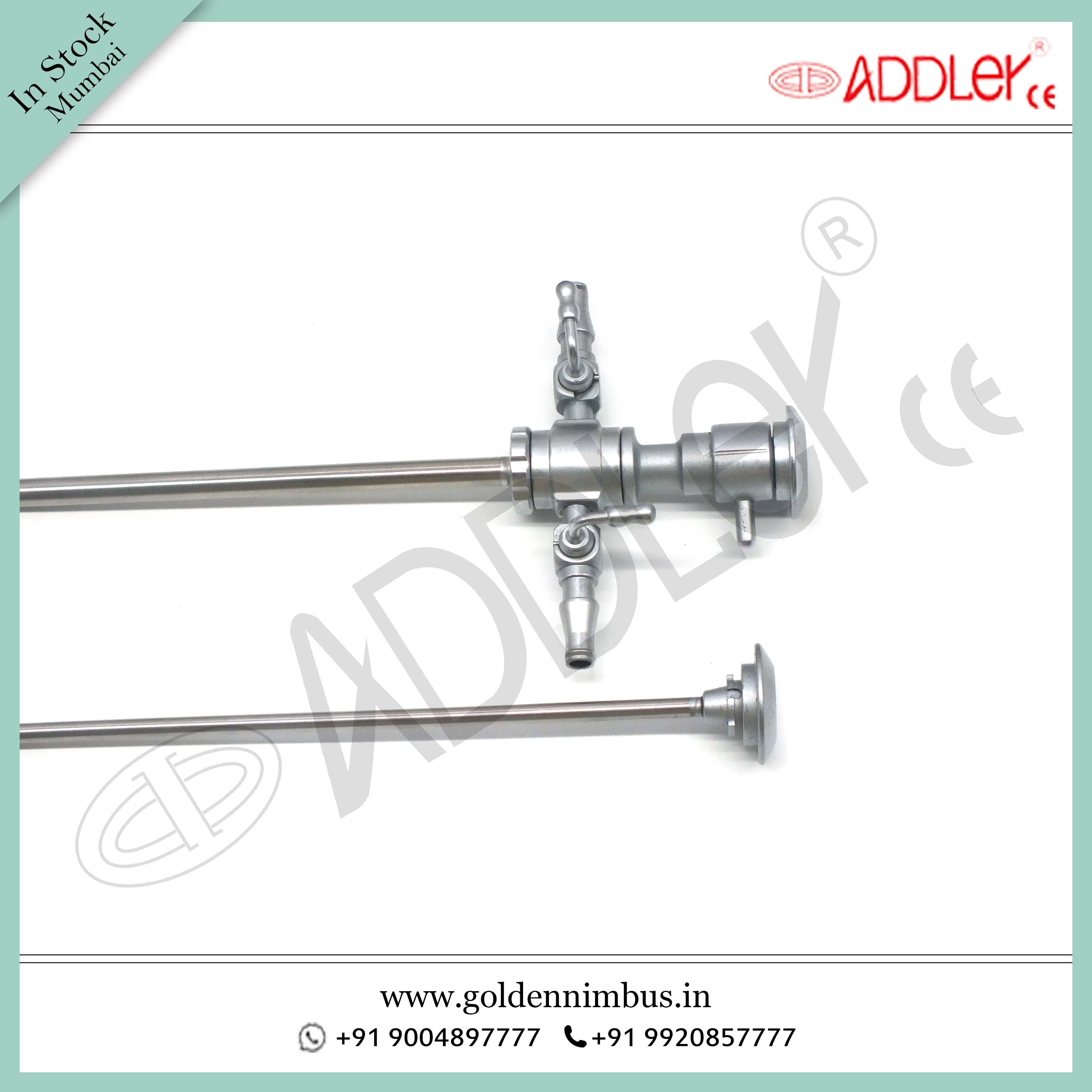 Brand New Addler Laparoscopic 4mm Arthroscopy Sheath