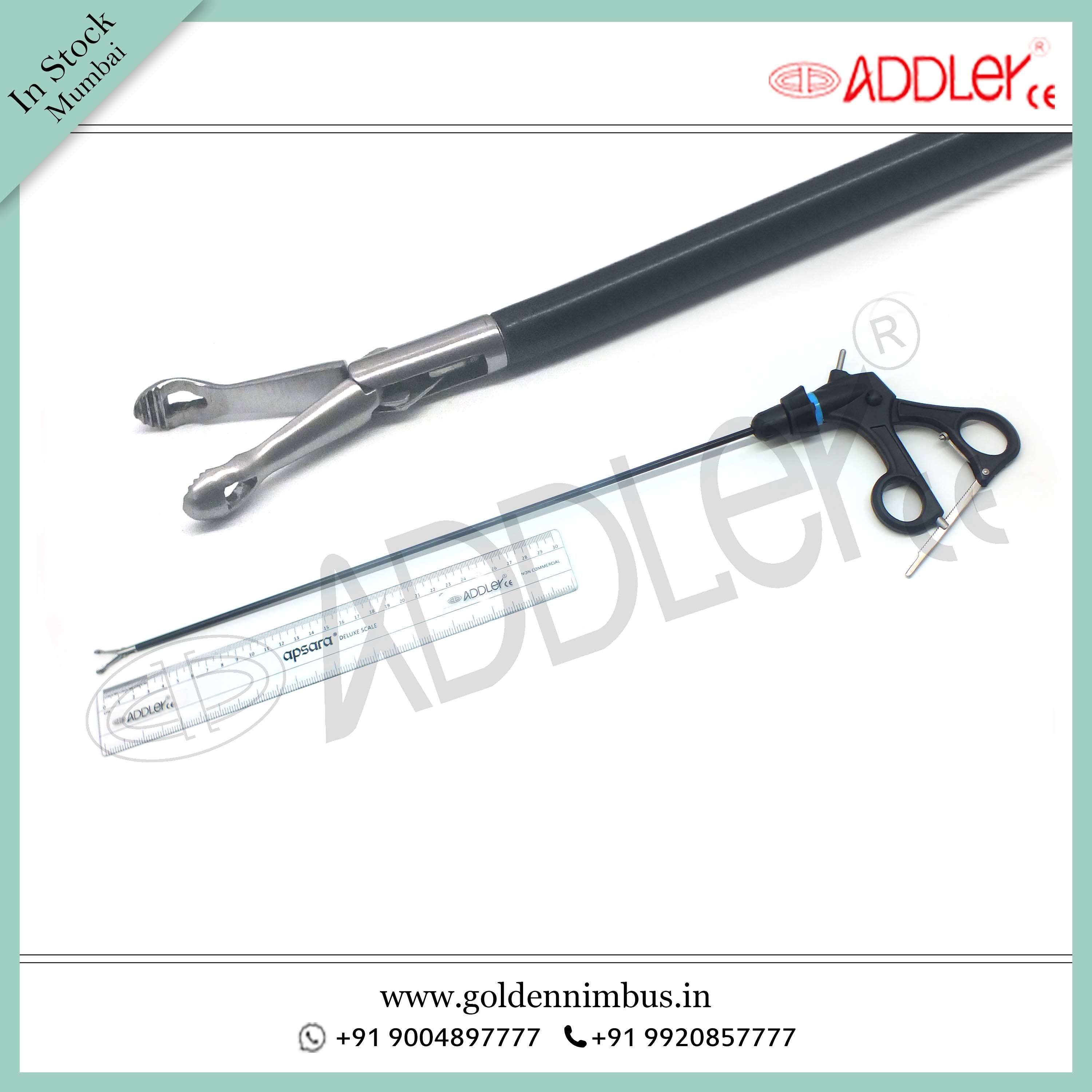 Brand New Addler Laparoscopic Babcock Grasper 5 X 330 Mm