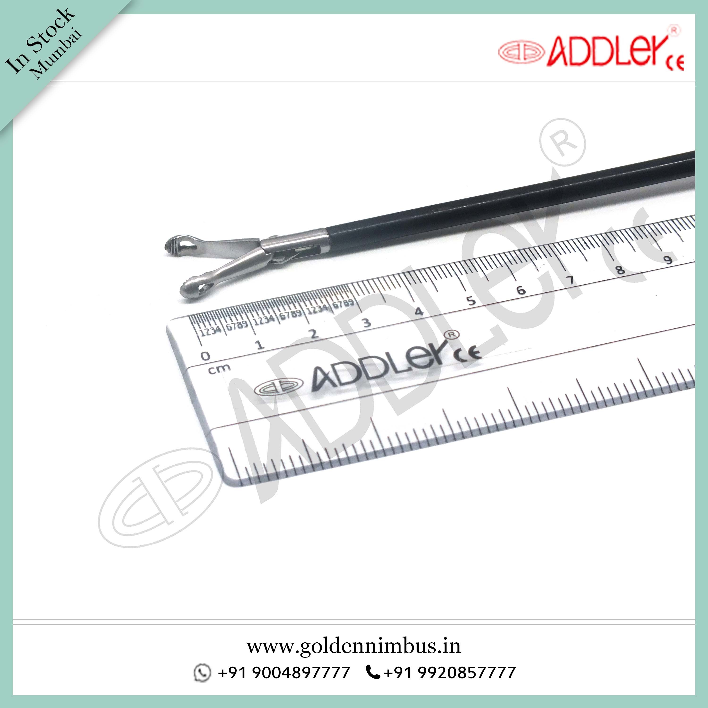 Brand New Addler Laparoscopic Babcock Grasper 5 X 330 Mm