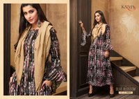 Karma Trendz Tucute Vol 19 Muslin Digital Print Top And Rayon Embroidered Scarf Kurti Catalog