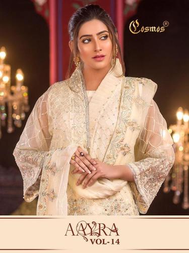 Multi 0Color Cosmos Aayra Vol-14 Pakistani Style Salwar Kameez Catalog at  Best Price in Surat | Exim Connect Inc
