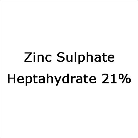 21% Zinc Sulphate Heptahydrate