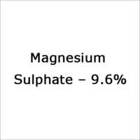 9.6% Magnesium Sulphate