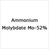 Mo-52% Ammonium Molybdate