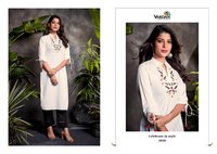 Vardan Designer Spark Vol-1 Kurti With Pent Pair Catalog