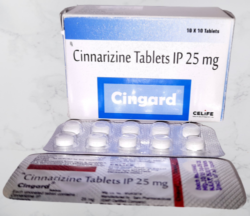Cinnarizine 25/75Mg Tablets General Medicines