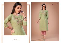 Arihant Vamika Nx Rosy Vol-2 Premium Cotton Casual Wear Kurti Catalog