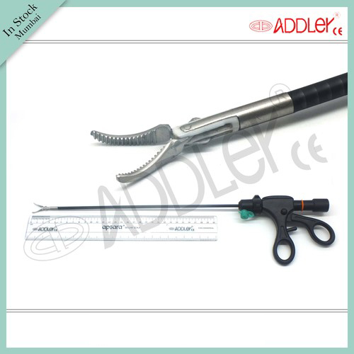 Brand New Addler Laparoscopic Bipolar Maryland 5mm - Steel, 5 x 5 x 10 Inch, Semi-Automatic | Waterproof, Sterilized, Portable, Reusable