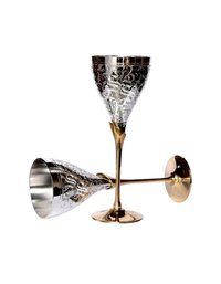 Silver Plated Wine Glass