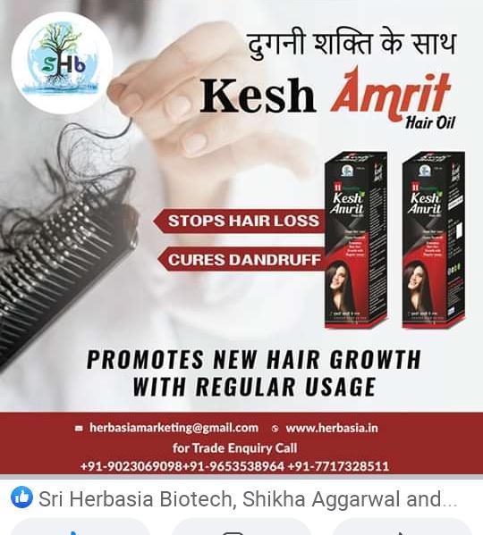 Herbal hair oil