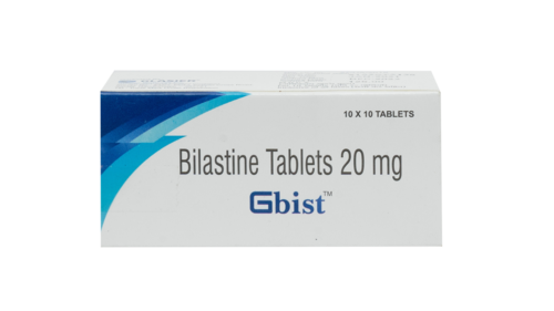 Bilastine 20 mg tablet
