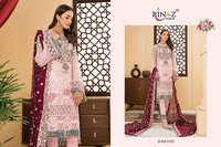 Rinaz Fashion Maryam Gold Vol 7 Fox Georgette Embroidered Pakistani Suit Catalog