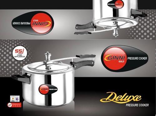 Ginni Gold Pressure Cooker Classic 3L Body Thickness: 12 Gauge