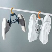 Shoe Hanger 360 Degree Rotating Shoe Rack Four Side Shoe Hanger