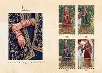 Eba Lifestyle Gulabi Rang Upada Silk Lehenga Style Salwar Suits Catalog