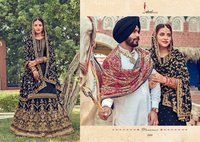 Eba Lifestyle Gulabi Rang Upada Silk Lehenga Style Salwar Suits Catalog