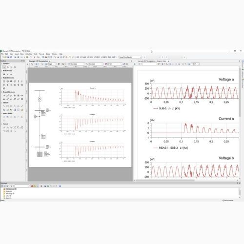 Electromagnetic Transients (EMT) Siemens PSS SINCAL Core Modules