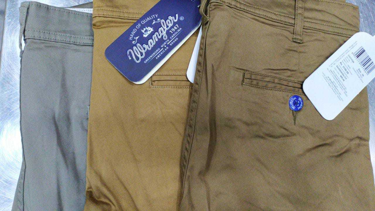 Branded Trousers with Surplus brand bill