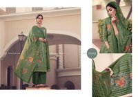 Glossy Simar Paritaa Pure Jam Satin Digital Print With Hand Work Suits Catalog