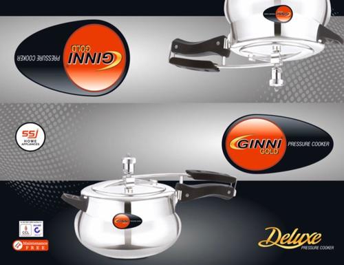 Ginni Gold Pressure Cooker Handy 3L