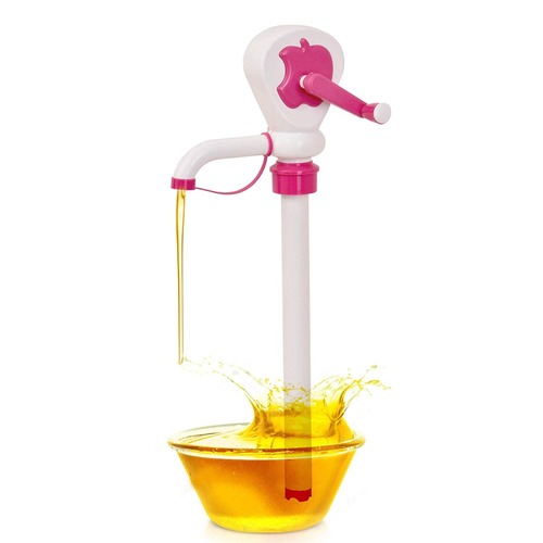 Oil Pump (Deluxe) - ABS Plastic Multi Color | Long Lasting Design with 8-Year Average Lifetime Easy Oil Dispensing from Large Containers