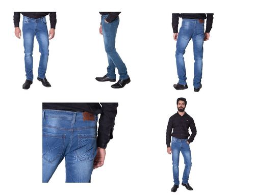 Trifoi Multiple Shades Jeans with Bill