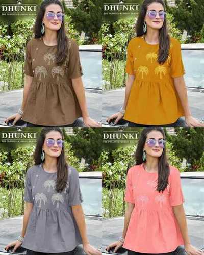 Dhunki Ladies Designer Tops