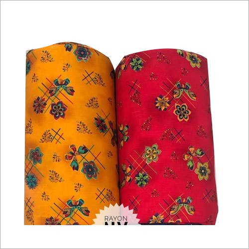 Fancy Rayon Anarkali Suit Fabric Length: 50-100  Meter (M)