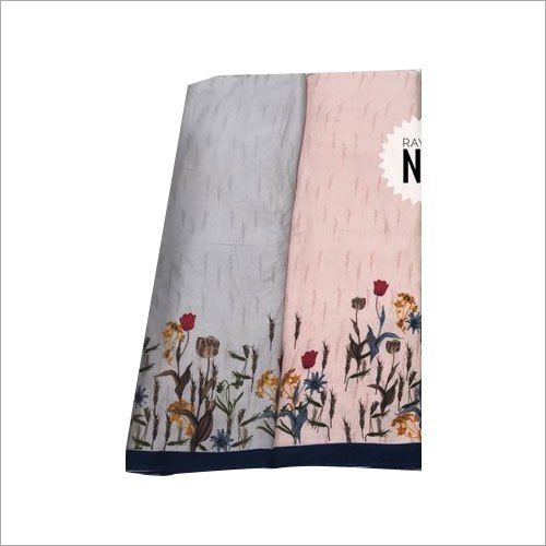 Printed Fancy Rayon Kurti Fabric Length: 50-100  Meter (M)