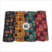Multicolored Designer Rayon Fabric
