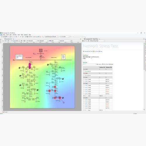 Network Stress Test (NST) Siemens PSS SINCAL Massive and Parallelized Analysis Modules