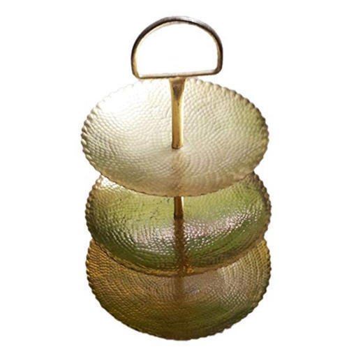 Silver 3 Floors Cake Stand