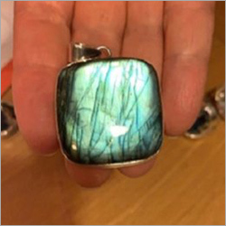 Natural Labradorite 925 Sterling Silver Pendat