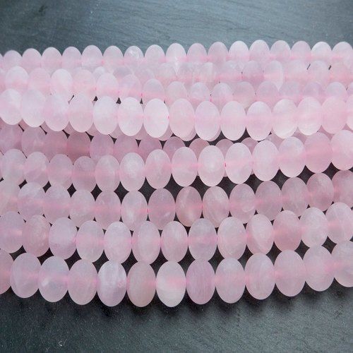 Natural Rose Quartz Smooth Round Beads 8mm