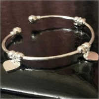 Finish Party Wear 925 Sterling Silver Bracelet