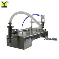 Pneumatic Bottle Filler Liquid Oil Filling Machine