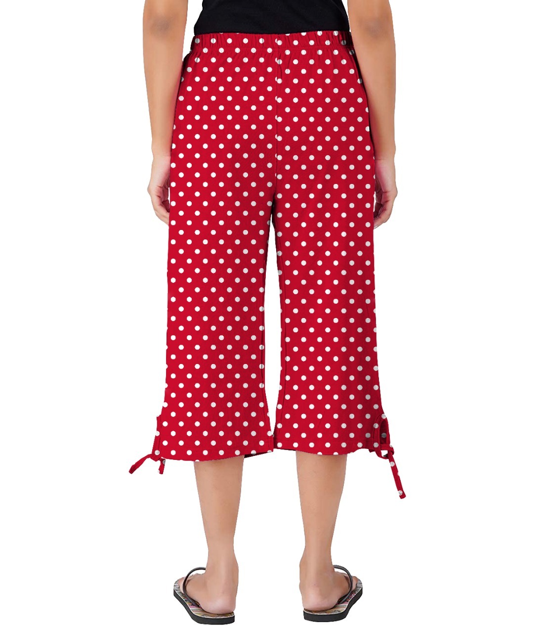 Ladies Cotton Printed Capri