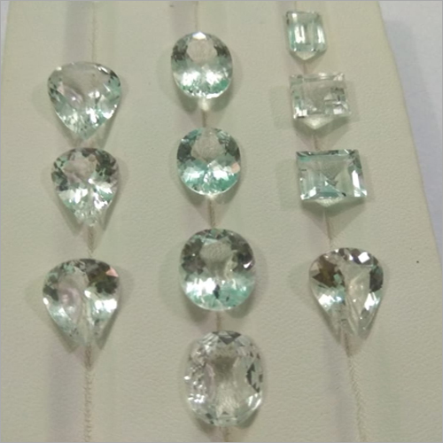 Aquamarine Stone - Ruby Material, Different Sizes Available , Red Gemstone Color for Elegant Jewelry Creations