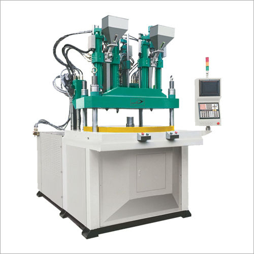 High Performance Two Colour Rotary Type Vertical Injection Moulding Machine