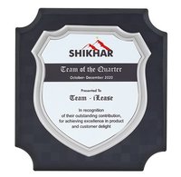 Wooden Shields Dimension(l*w*h): 5.75"x 5.5" Inch (in)