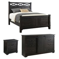 Wooden Bed