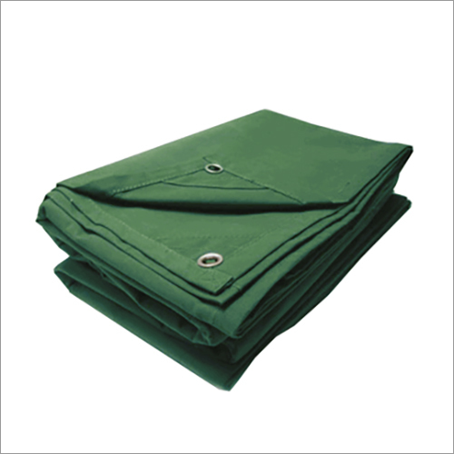 Green Canvas Tarpaulin Size: Customized