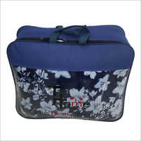 Floral Print Blanket Zipper Bag