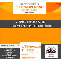 Silver Plating Brightener Supreme Range