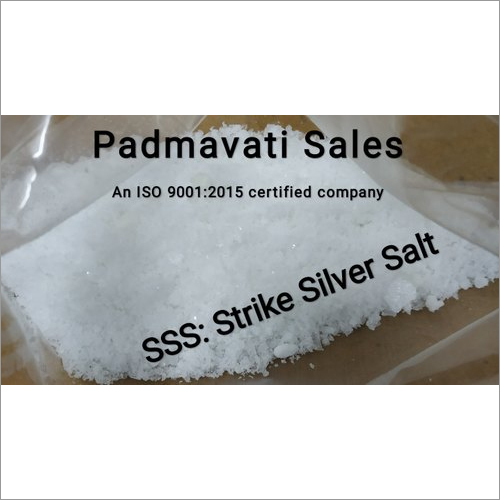 SSS - Silver Strike Salt for Bright Silver Plating