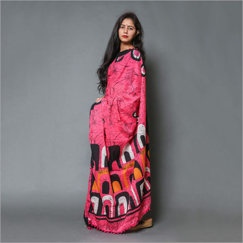 Various Color Available Ladies Printed Saree