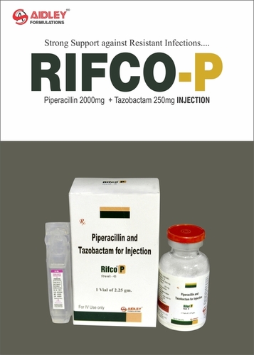 Injection Piperacillin 2gm + Tazobactam 250mg