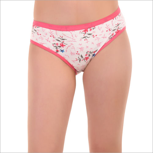 Multicolor Ladies Floral Printed Panty