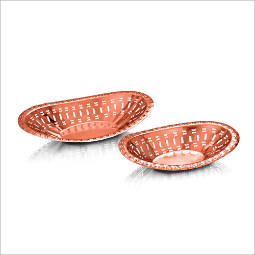 Bread Basket Oval Perforated