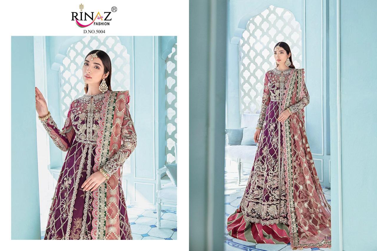 Rinaz Fashion Rim Zim Vol 4 Butterfly Net With Embroidery Work Pakistani Suit Catalog
